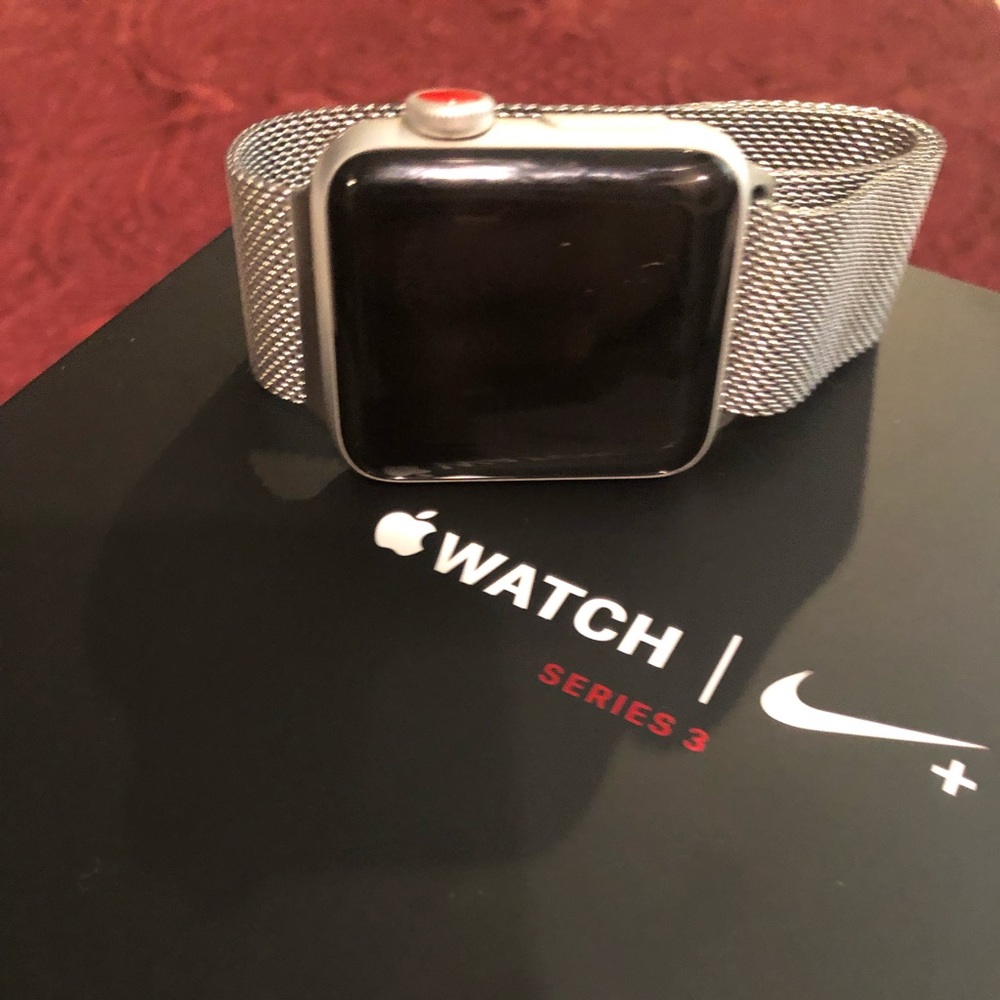 Apple iwatch series 3 with cellular 38m